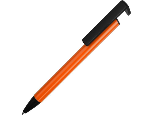 Изображение Ручка-подставка шариковая Кипер Металл оранжевая