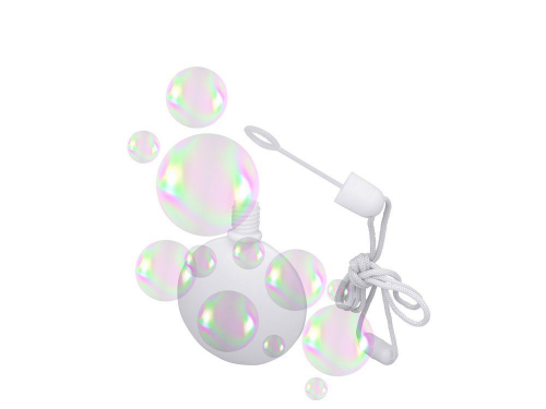 Изображение Круглый диспенсер для мыльных пузырей белый