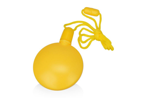 Изображение Круглый диспенсер для мыльных пузырей желтый