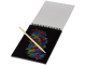 Изображение Цветной набор Scratch: блокнот, деревянная ручка