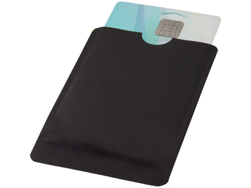 Изображение Бумажник для карт с RFID-чипом для смартфона черный