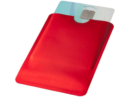 Изображение Бумажник для карт с RFID-чипом для смартфона красный