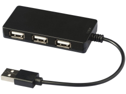 USB Hub на 4 порта Brick черный