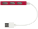 Изображение USB Hub на 4 порта Brick красный