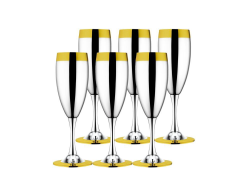 Набор бокалов для шампанского Ла Перле
