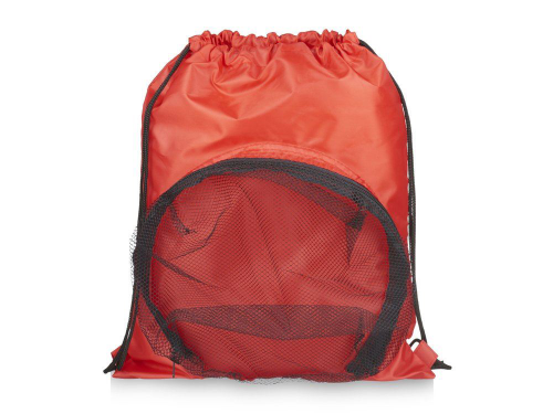 Изображение Спортивный рюкзак на шнурке красный