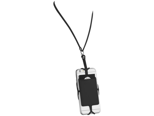 Изображение Картхолдер RFID со шнурком черный