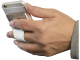 Изображение Картхолдер для телефона с отверстием для пальца белый