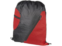 Спортивный рюкзак из сетки на молнии красный