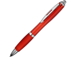 Ручка пластиковая шариковая Nash красная