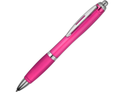 Ручка пластиковая шариковая Nash розовая