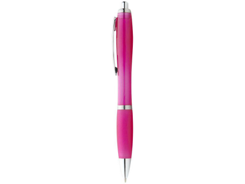 Изображение Ручка пластиковая шариковая Nash розовая