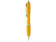 Изображение Ручка пластиковая шариковая Nash желтая