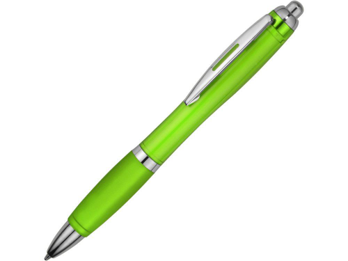 Изображение Ручка пластиковая шариковая Nash ярко-зеленая