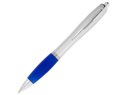 Ручка шариковая Nash с синим грипом