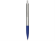 Изображение Ручка металлическая шариковая Dot серебристо-синяя, чернила черные
