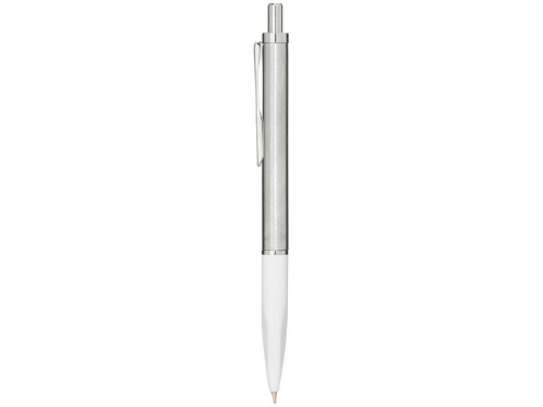 Изображение Ручка металлическая шариковая Dot серебристо-белая