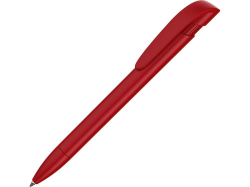 Ручка пластиковая шариковая YES F красная