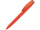 Изображение Ручка пластиковая шариковая трехгранная TRINITY K transparent GUM soft-touch оранжевая