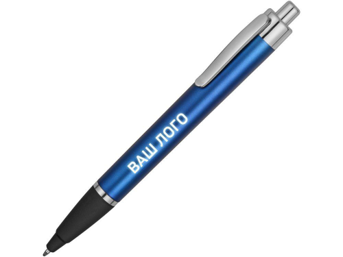 Изображение Ручка пластиковая шариковая Glow с подсветкой синяя