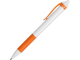 Изображение Ручка пластиковая шариковая Centric с грипом оранжевая