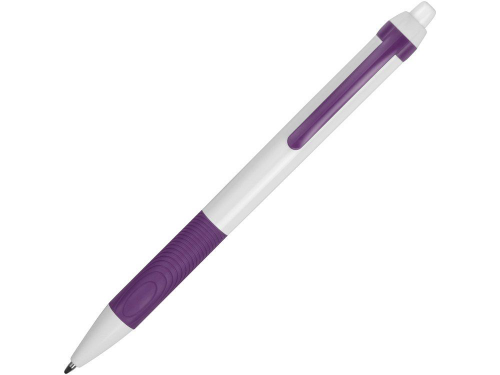 Изображение Ручка пластиковая шариковая Centric с грипом фиолетовая