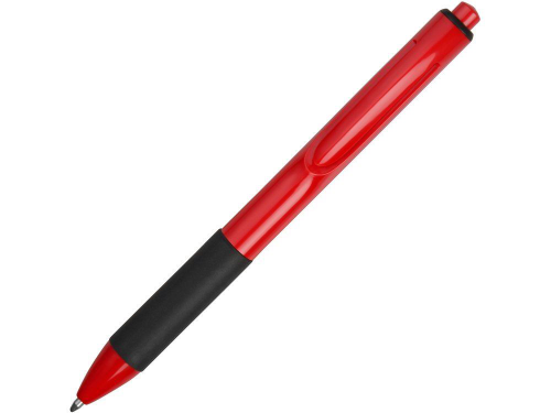 Изображение Ручка пластиковая шариковая Band с грипом красная