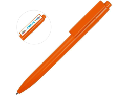 Ручка пластиковая шариковая Mastic оранжевая
