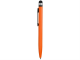 Изображение Ручка-стилус металлическая шариковая Poke оранжевая