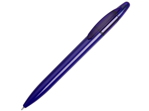 Изображение Ручка пластиковая шариковая Mark с хайлайтером cиняя