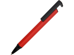 Ручка-подставка металлическая Кипер Q красная