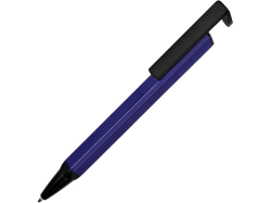 Ручка-подставка металлическая Кипер Q cиняя