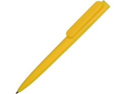 Ручка пластиковая шариковая Umbo желтая