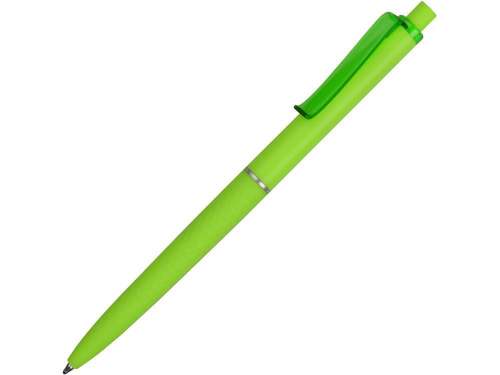 Изображение Ручка пластиковая soft-touch шариковая Plane зеленое яблоко