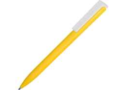 Ручка пластиковая шариковая Fillip желтая