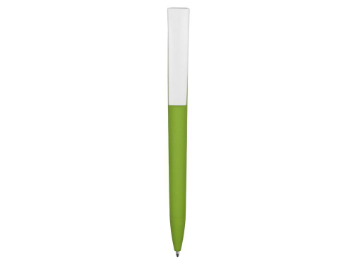 Изображение Ручка пластиковая soft-touch шариковая Zorro зеленое яблоко