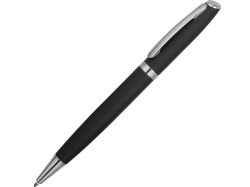 Ручка металлическая soft-touch шариковая Flow черная