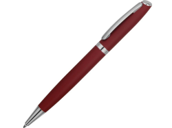 Ручка металлическая soft-touch шариковая Flow красная