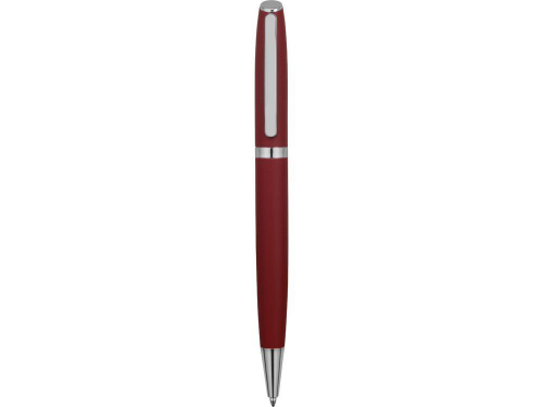Изображение Ручка металлическая soft-touch шариковая Flow красная