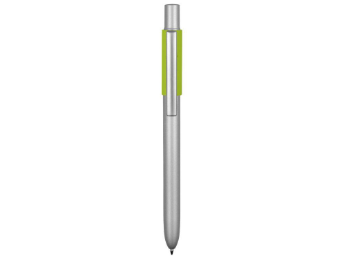 Изображение Ручка металлическая шариковая Bobble серо-зеленая