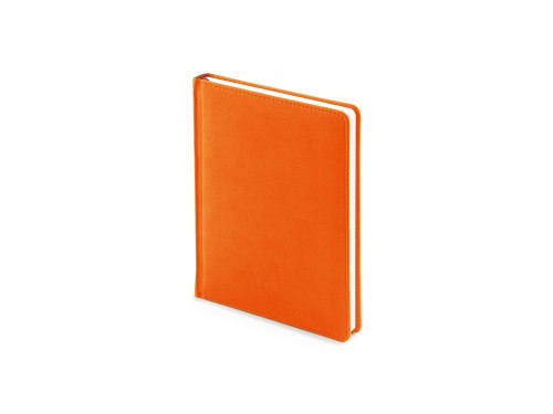 Изображение Ежедневник недатированный А6+ Velvet оранжевый, искусственная кожа