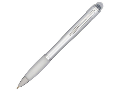 Изображение Ручка пластиковая шариковая Nash белая, чернила черные