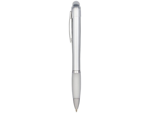 Изображение Ручка пластиковая шариковая Nash белая, чернила черные