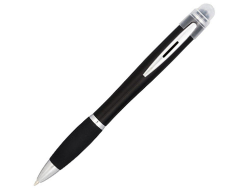 Изображение Ручка пластиковая шариковая Nash черная, чернила черные