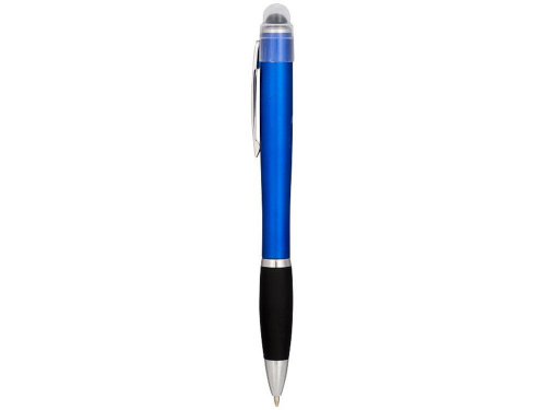 Изображение Ручка пластиковая шариковая Nash cине-черная, чернила черные