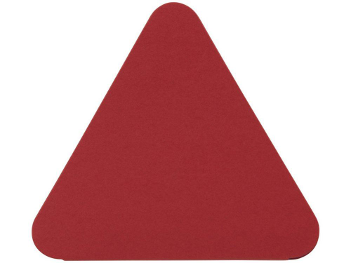 Изображение Треугольные стикеры красное