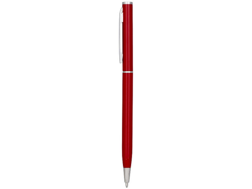 Изображение Ручка металлическая шариковая Slim красная