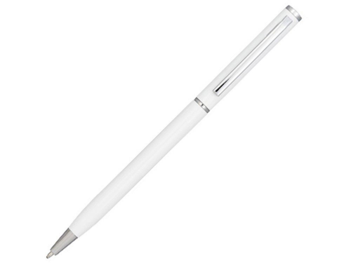 Изображение Ручка металлическая шариковая Slim белая