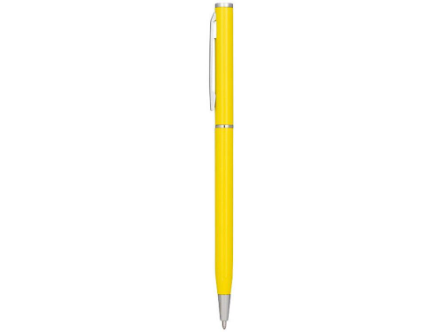 Изображение Ручка металлическая шариковая Slim желтая