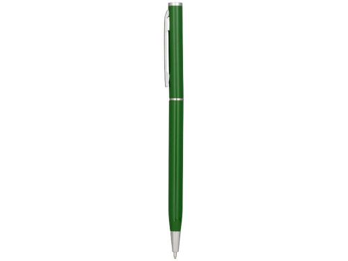 Изображение Ручка металлическая шариковая Slim зеленая